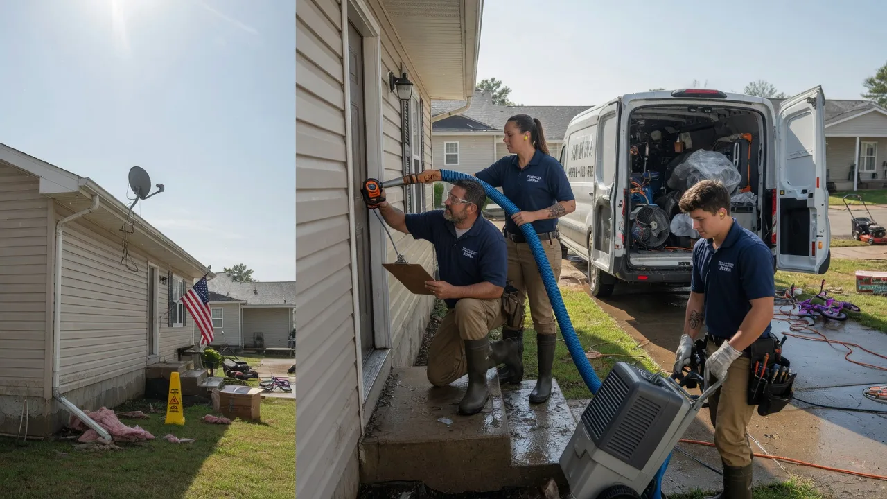 Ceiling Water Damage Restoration in Tigrett, TN near me